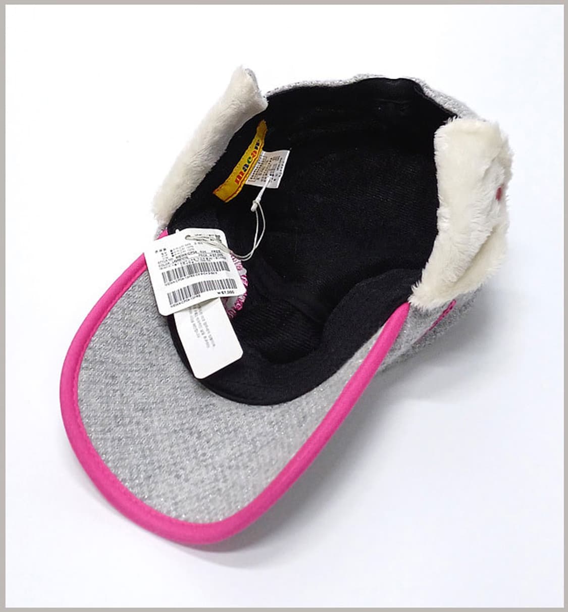 마코 새상품 귀달이 군모 모자 J-469 상품이미지5