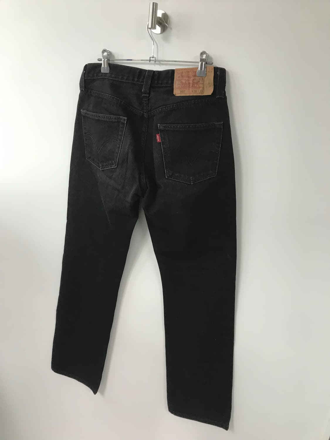 리바이스 501XX 블랙 데님 팬츠 상품이미지3