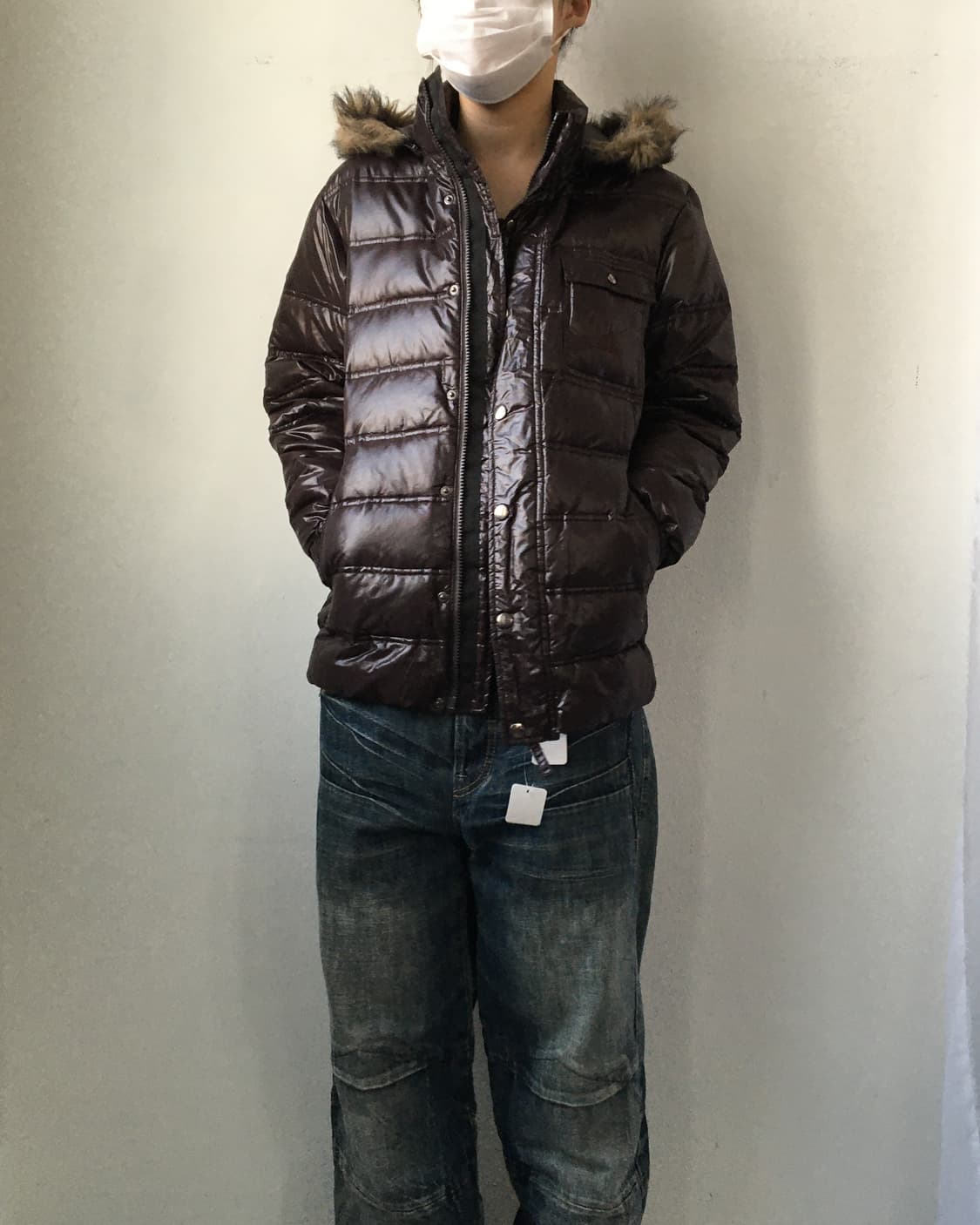 Adidas fake fur hood jumper 상품이미지8