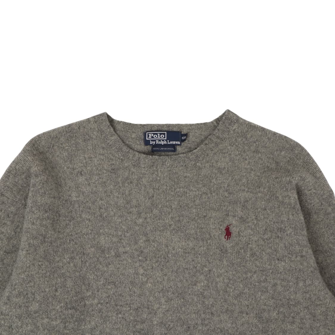폴로 랄프로렌 그레이 램스울 니트 스웨터 상품이미지2