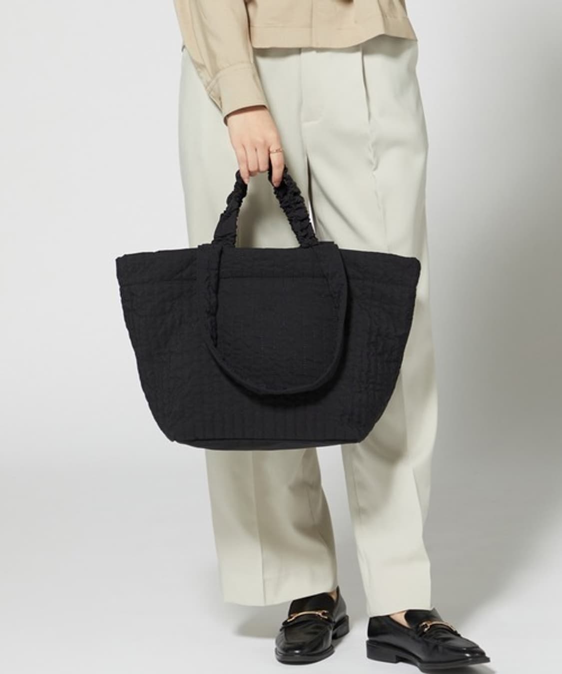 요지 야마모토 Y'SACCS 개더 핸들 누비백 상품이미지4