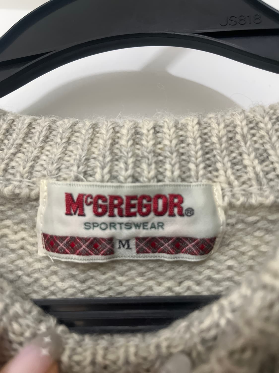 [MCGREGOR]아가일 오리 패턴 니트 스웨터 상품이미지6