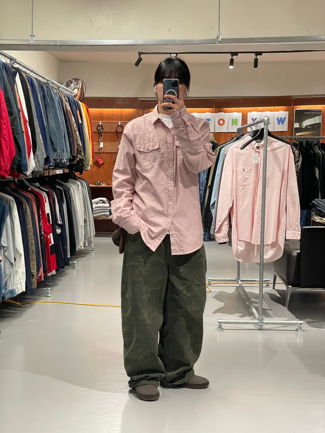 빈티지 웨스턴 셔츠   상품이미지3