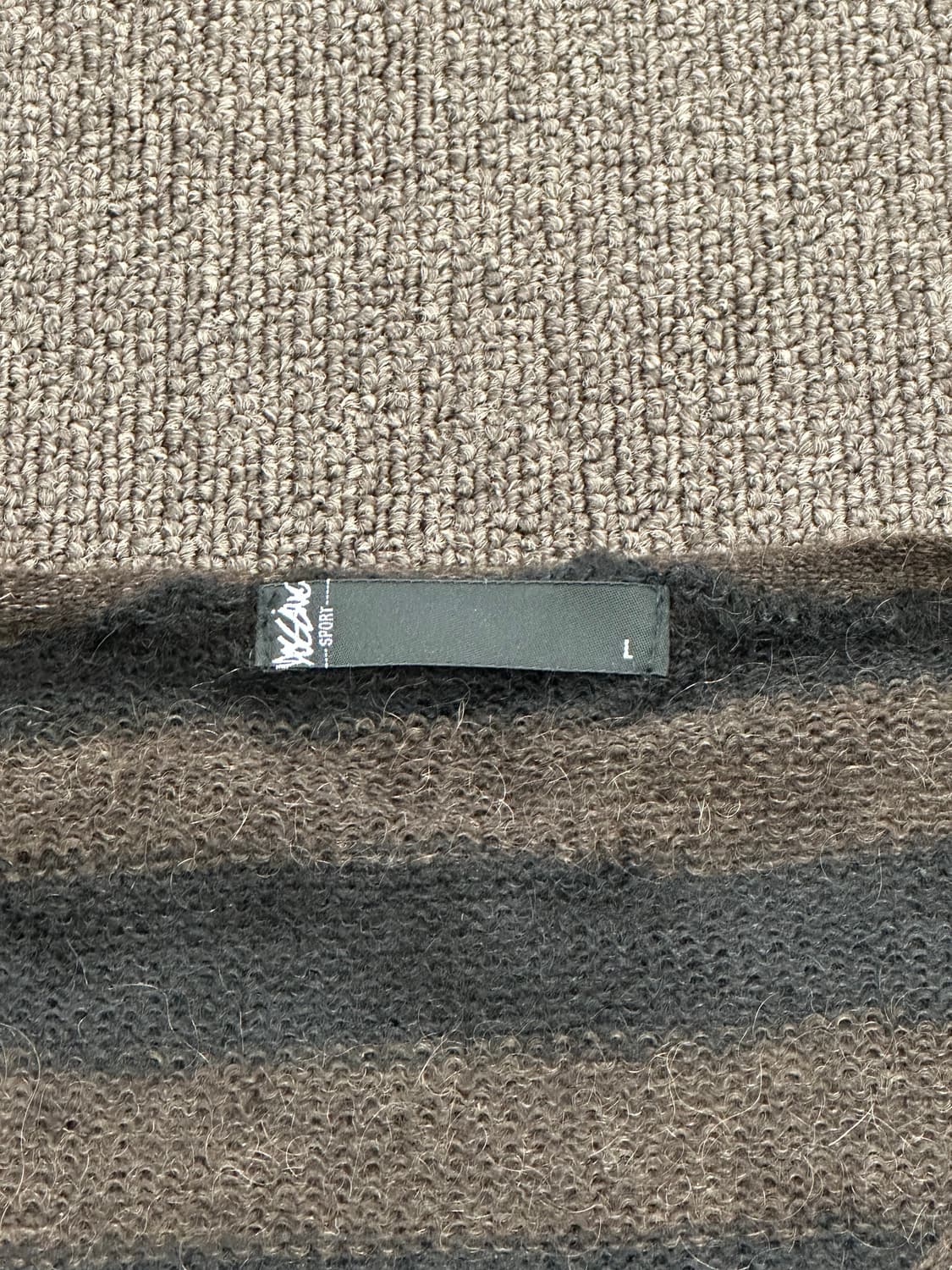 L)일본 빈티지 그런지 스트라이프 니트 상품이미지5