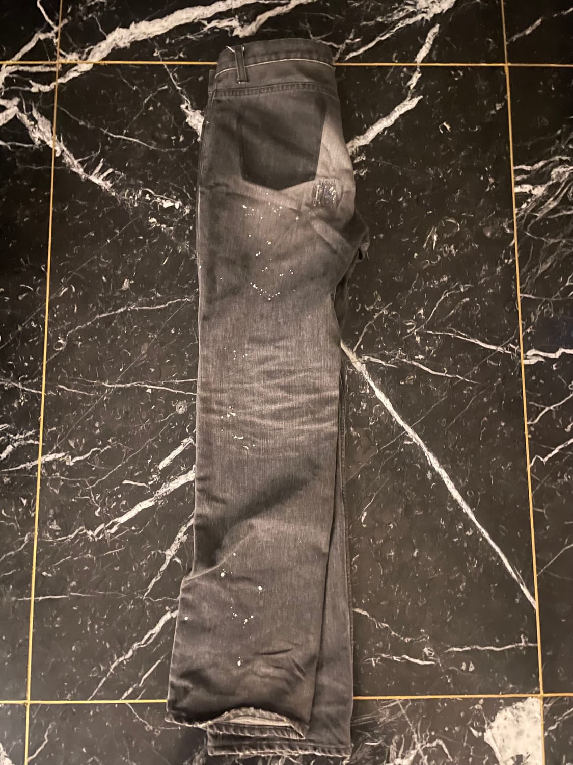 넘버나인 복각판 총알데님 블랙 상품이미지3