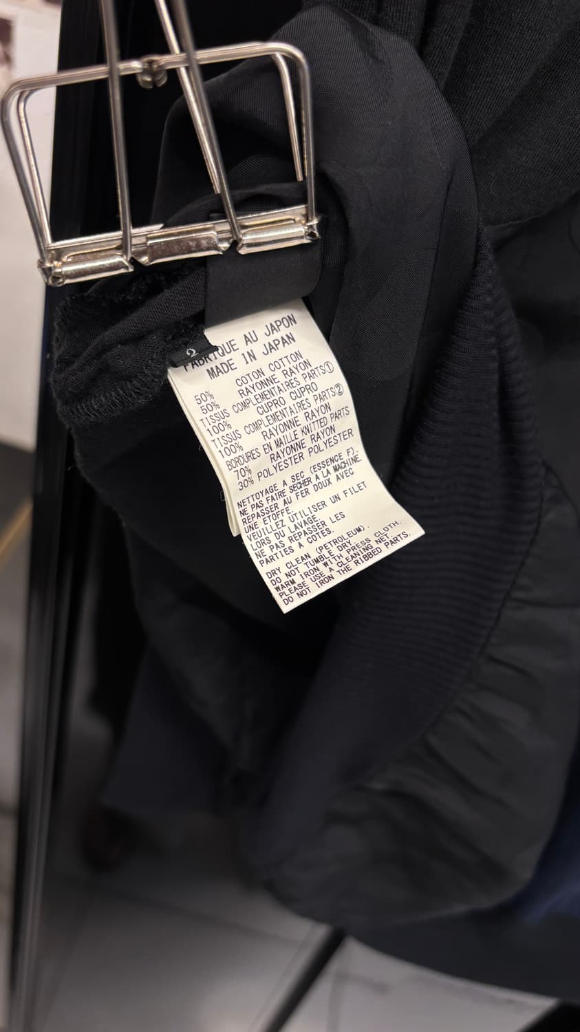 Y’S asymmetric panel short sleeve shirt 상품이미지7