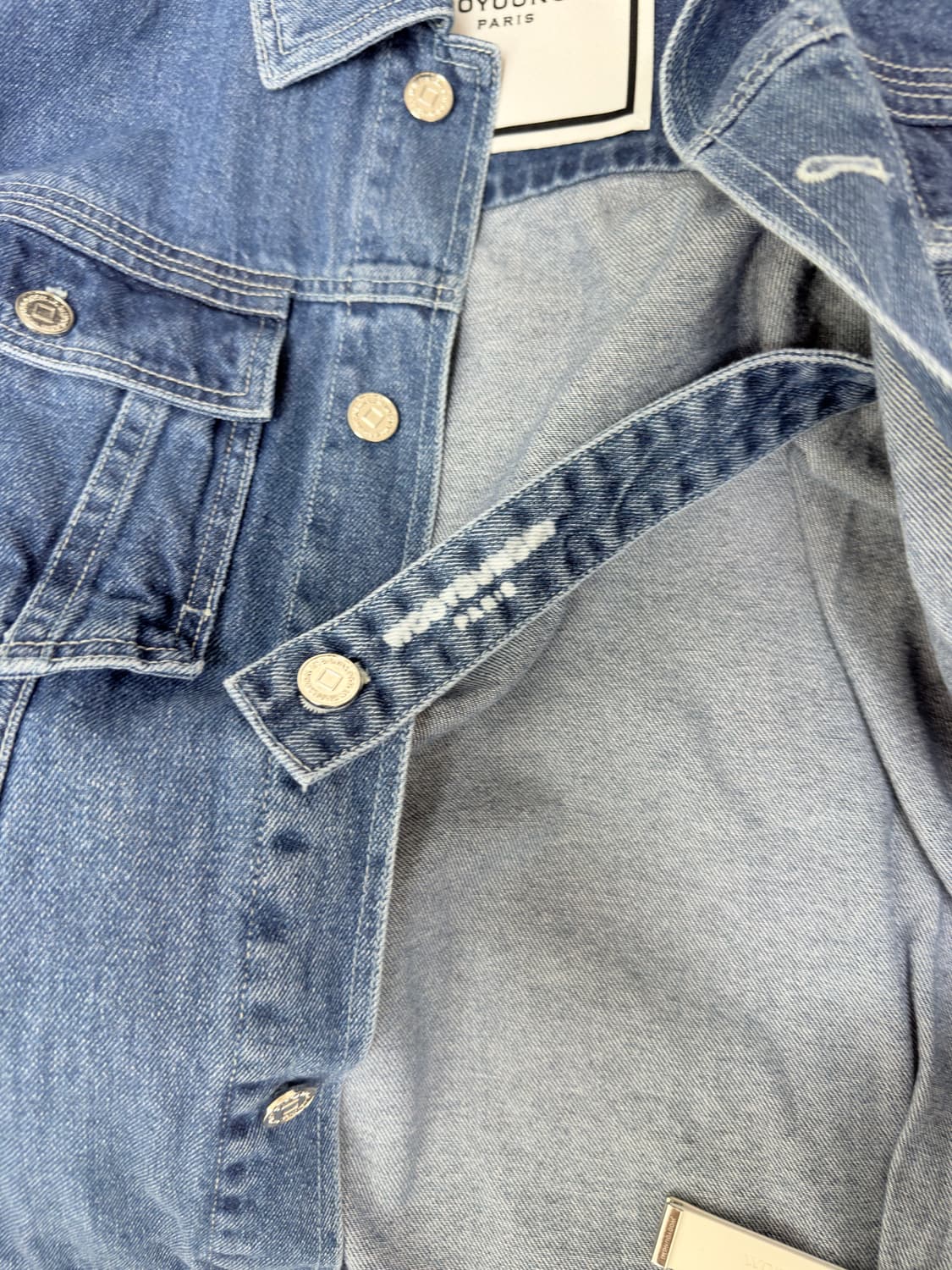 우영미 데님 자켓 블루  (48)8장일괄 구매시 이상품 드립니다 상품이미지5