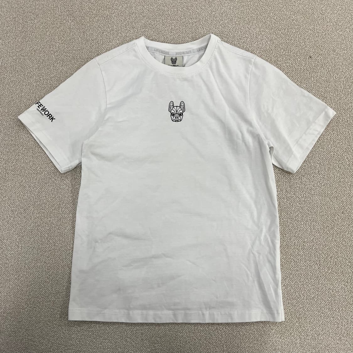 L 라이프워크 로고 반팔 티셔츠 0224M 상품이미지1