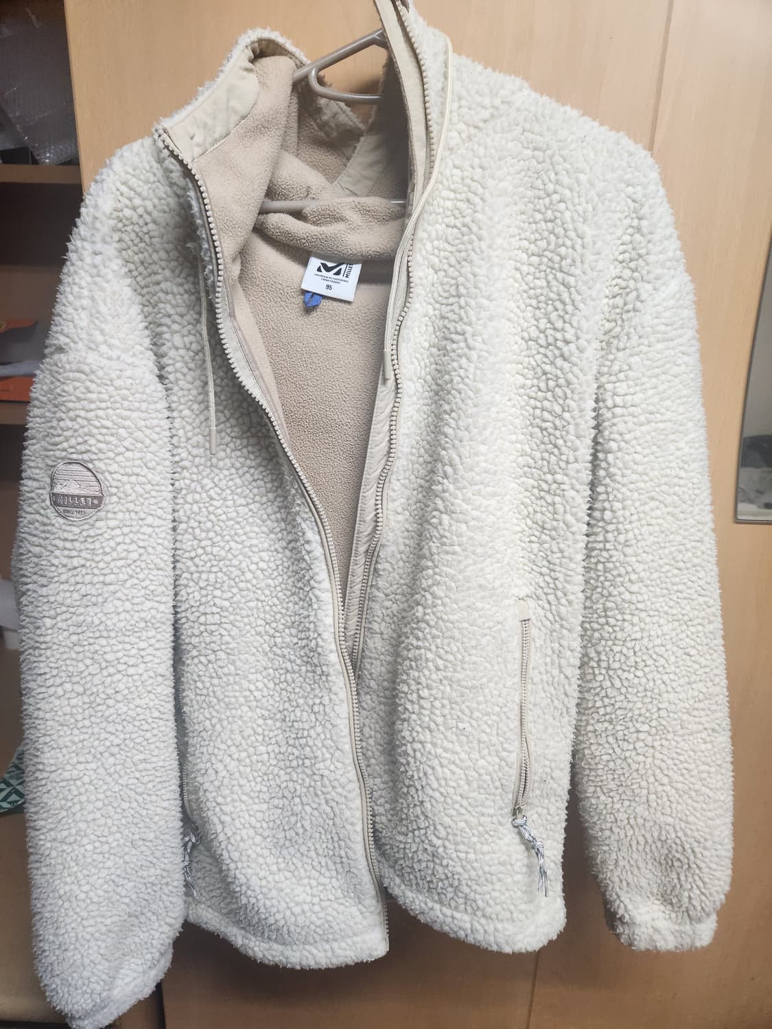 밀레 후리스 아이보리 95 상품이미지1