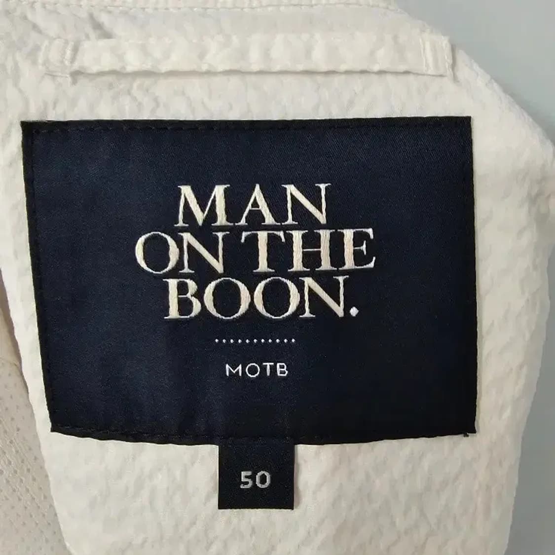 MAN ON THE BOON 맨온더분 린넨 셔츠자켓 50 상품이미지2