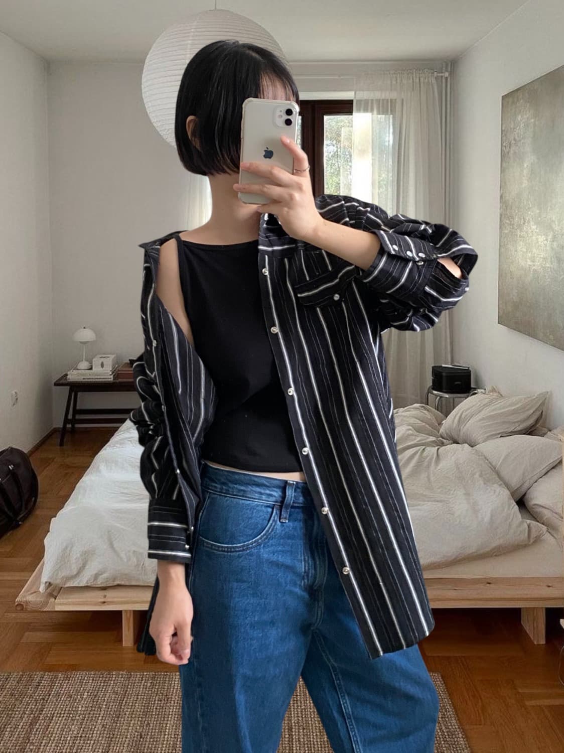 스트라이프 포켓 셔츠 (Man 2XL) 상품이미지1