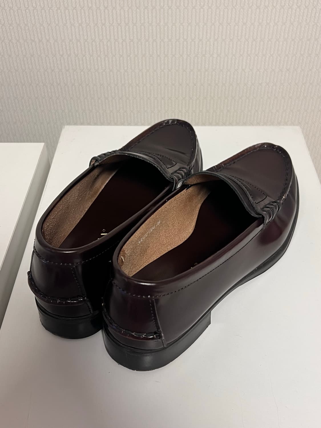 하루타 여성용 소가죽 페니로퍼 HS-304 브라운 상품이미지2