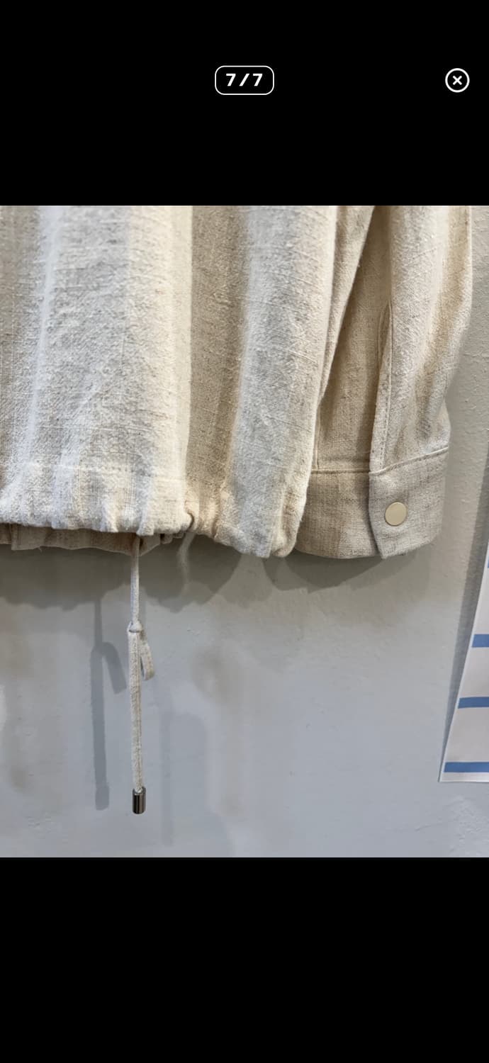 린넨 블루종 자켓 상품이미지7