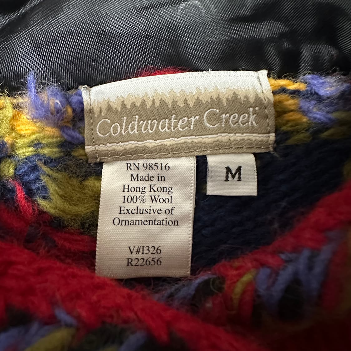 VINTAGE heavy wool knit sweater 상품이미지4