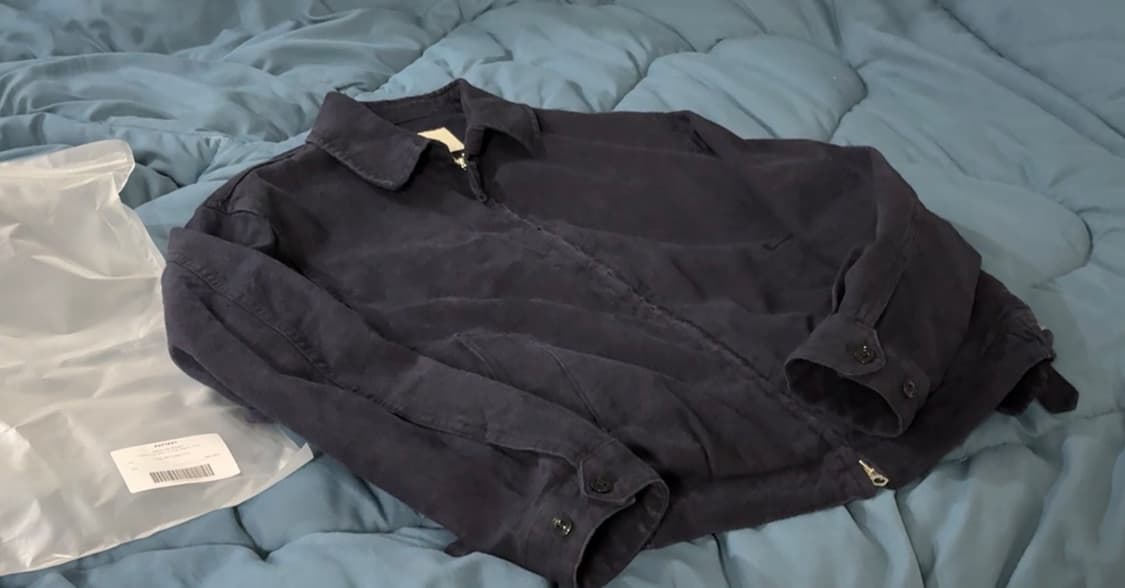 포터리 코튼 린넨 스윙탑 블루종 1사이즈 상품이미지8