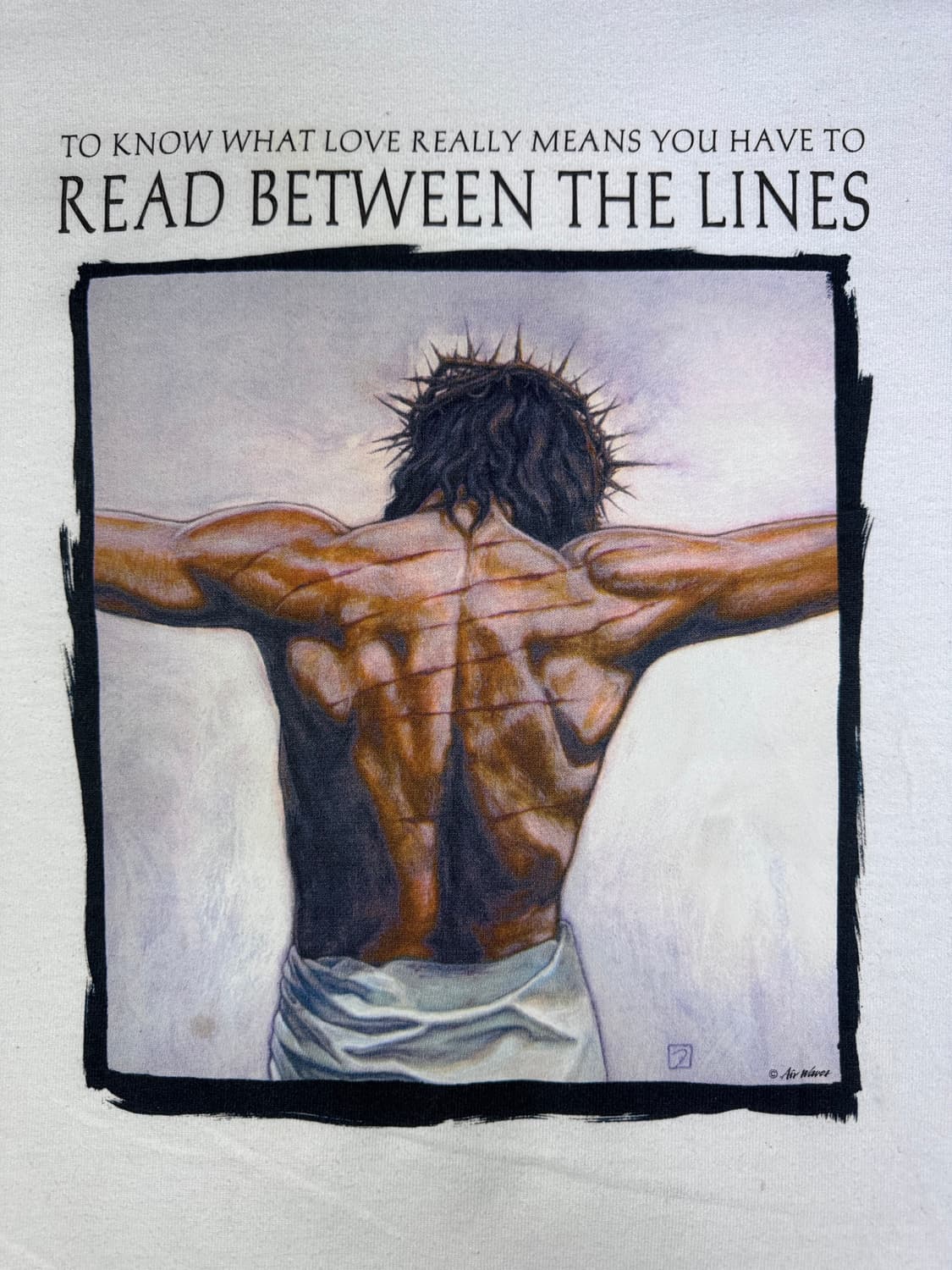 빈티지 00s 지저스 JESUS READ BETWEEN THE LINES 상품이미지2