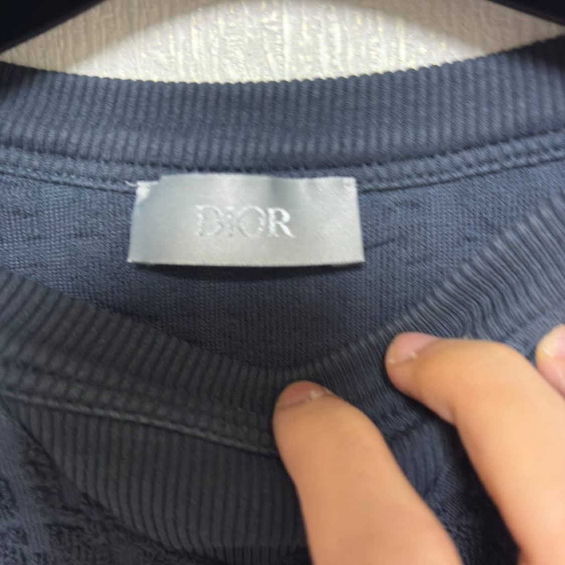 [M] 디올 오블리크 테리 반팔티 상품이미지3