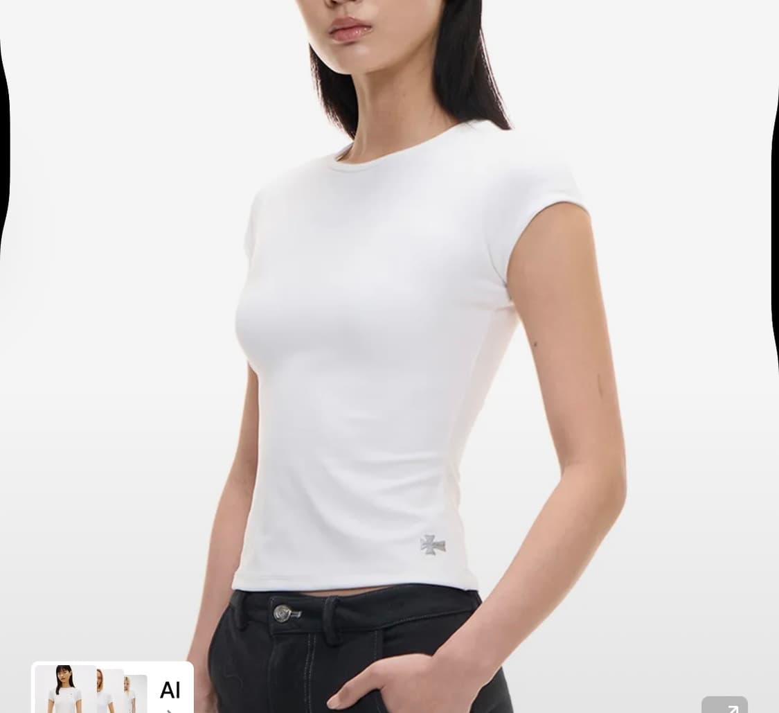 2000아카이브 컨투어 티 상품이미지1