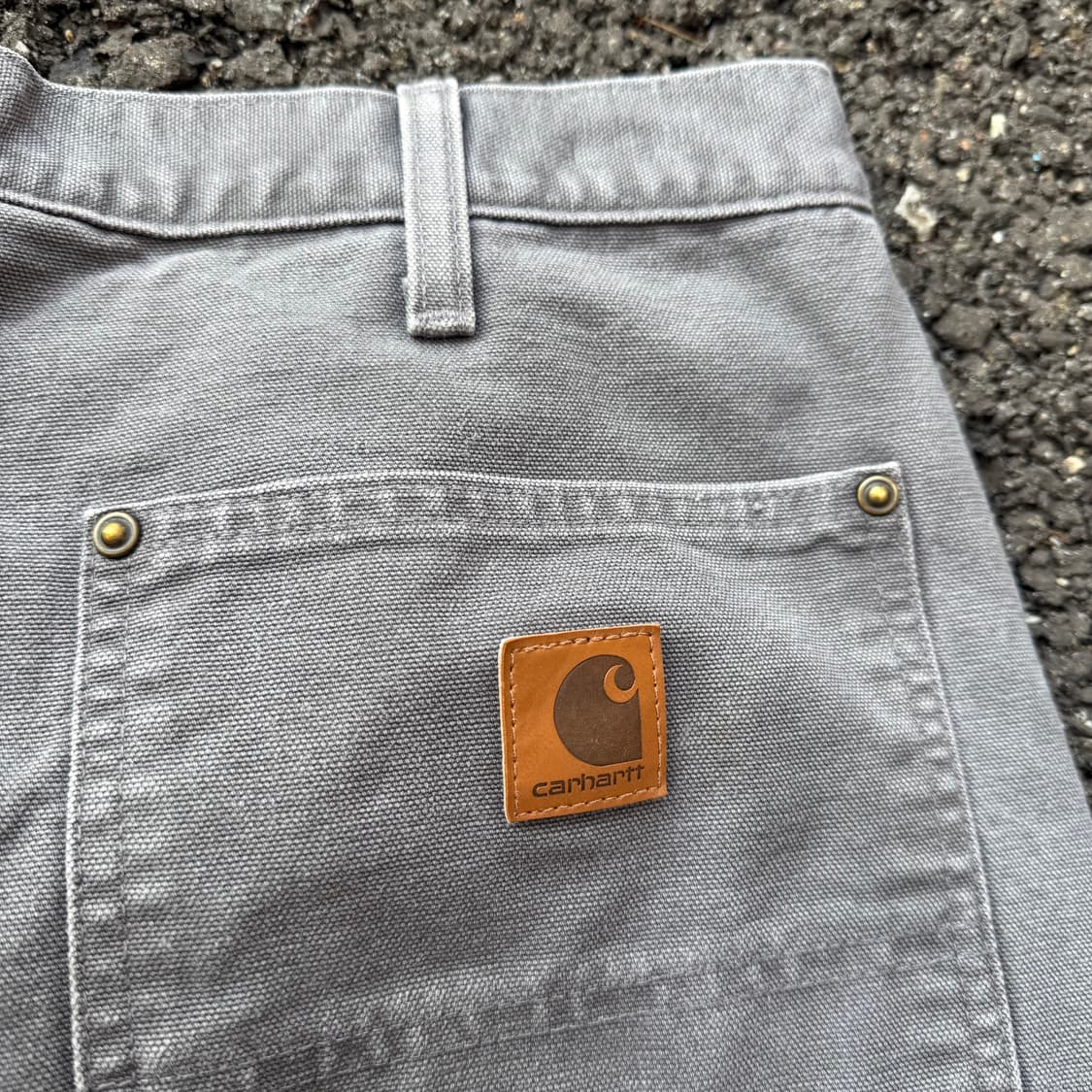 빈티지 칼하트 B136 GVL 더블니 카펜터 팬츠 상품이미지8