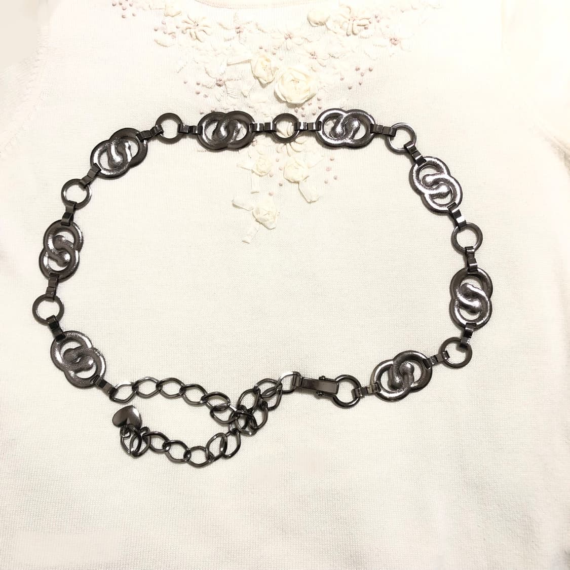 빈티지 체인 벨트 긱시크 y2k 페어리 오리엔탈 갸루 펑크 아카이브 상품이미지2