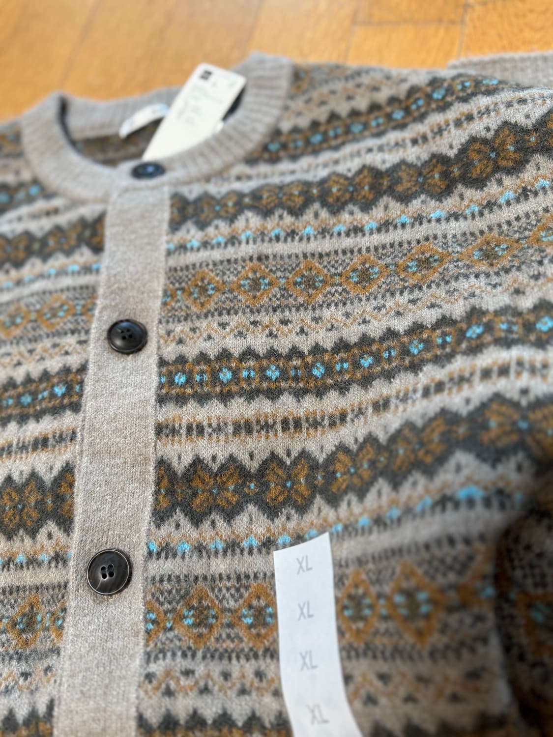 GU 페어아일 가디건 xl 상품이미지9