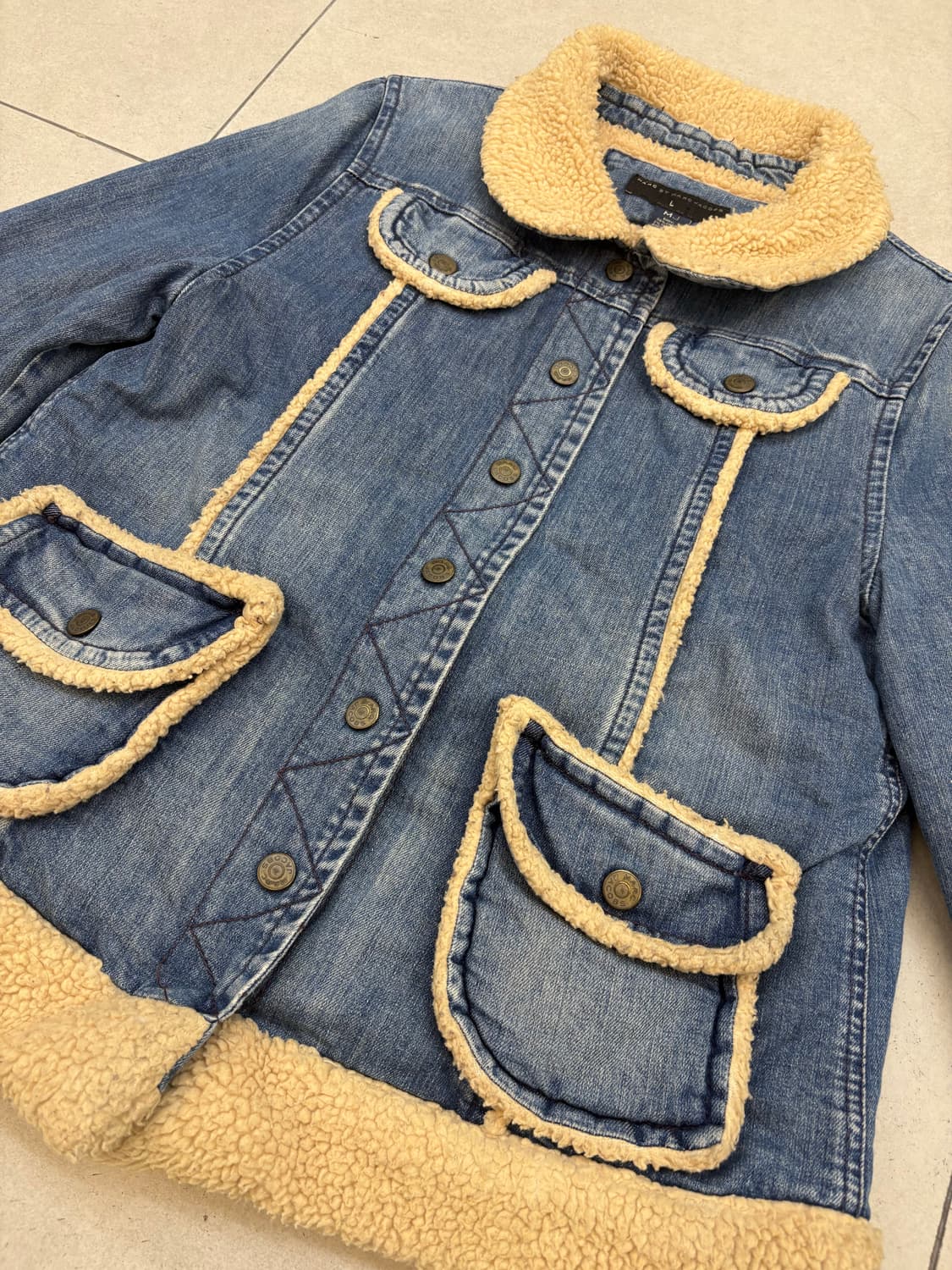 마크제이콥스 무스탕 데님자켓 상품이미지5