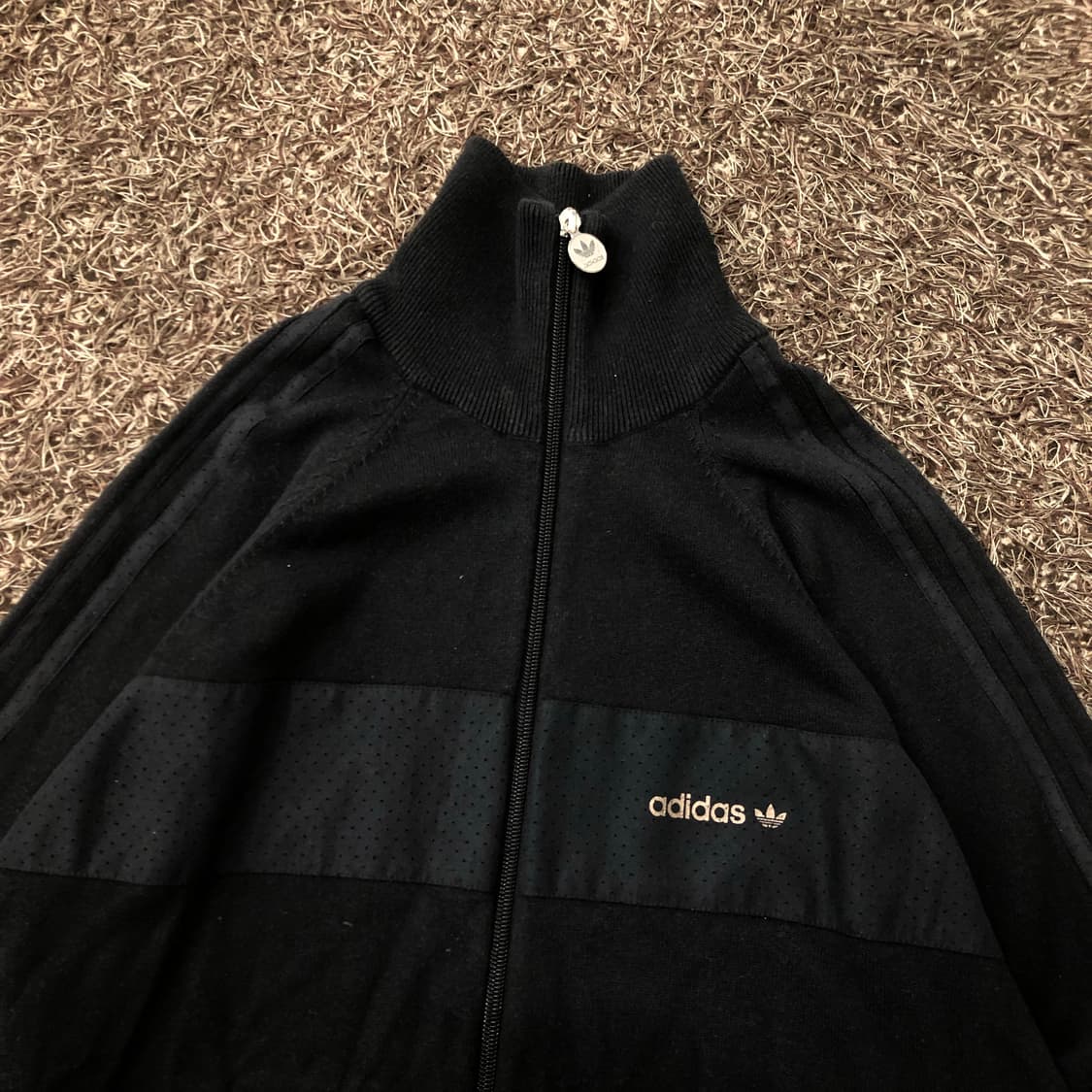 아디다스 캐시미어 니트 집업 져지 트랙 자켓 상품이미지2
