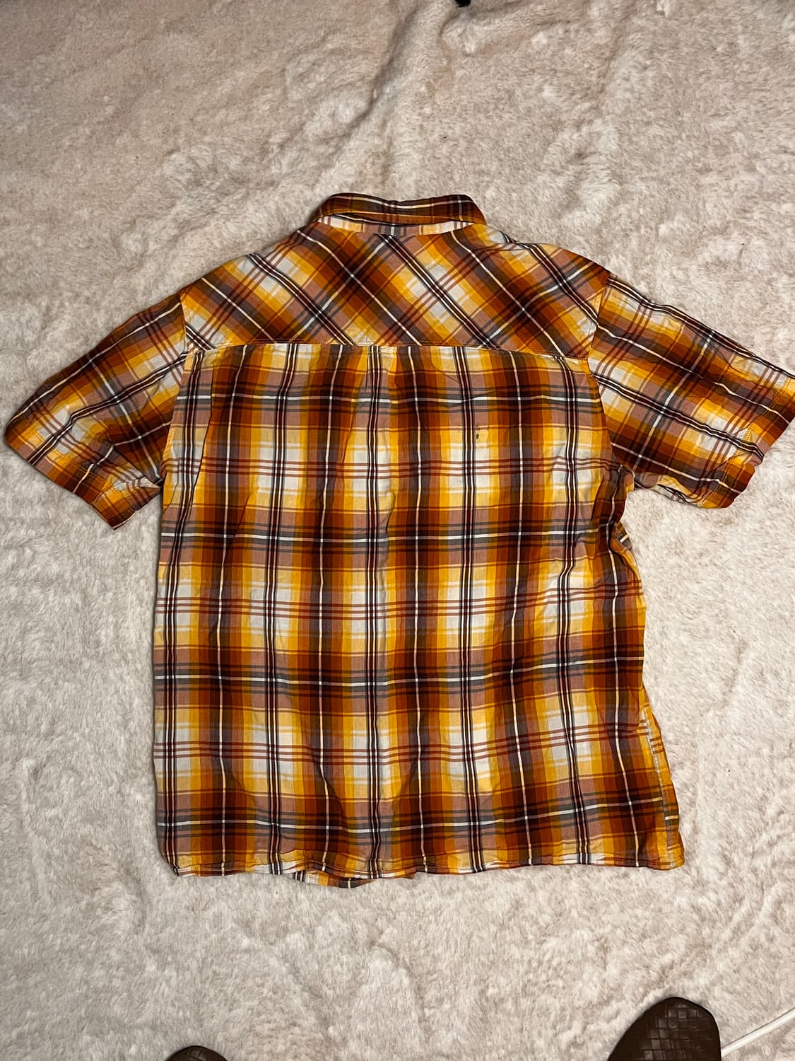 노스페이스 체크셔츠 M사이즈 상품이미지3