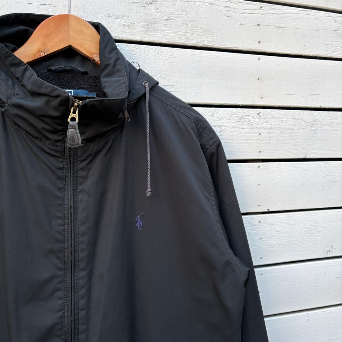 Polo 폴로 나일론 플리스 후드 자켓 상품이미지3