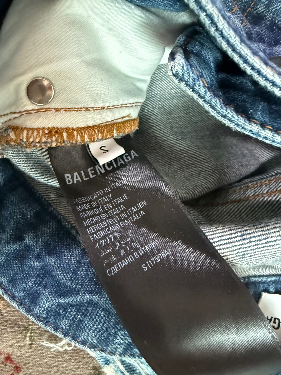 발렌시아가 풀업데님 상품이미지6