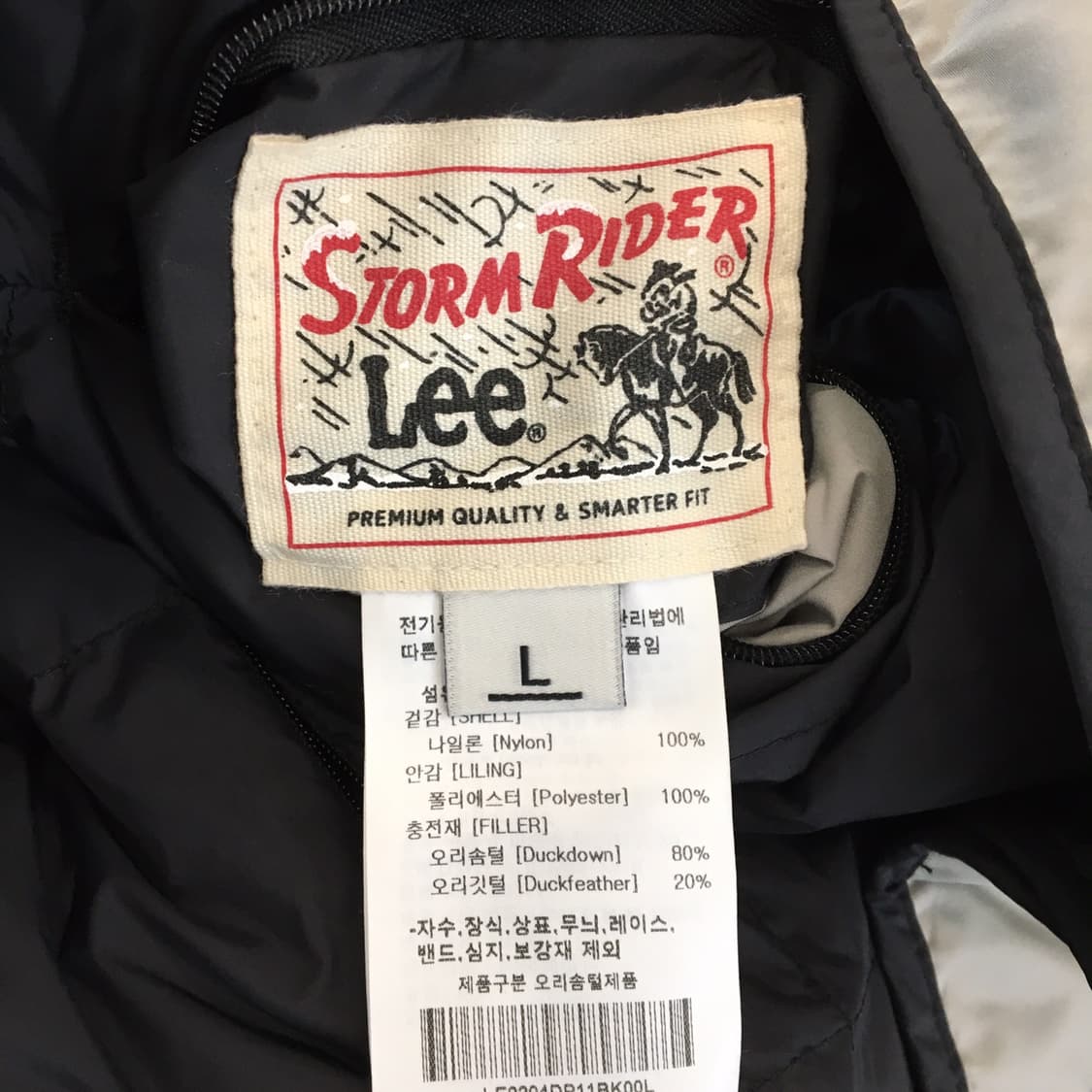 Lee 리버시블 스톰라이더 덕다운패딩 L  상품이미지8