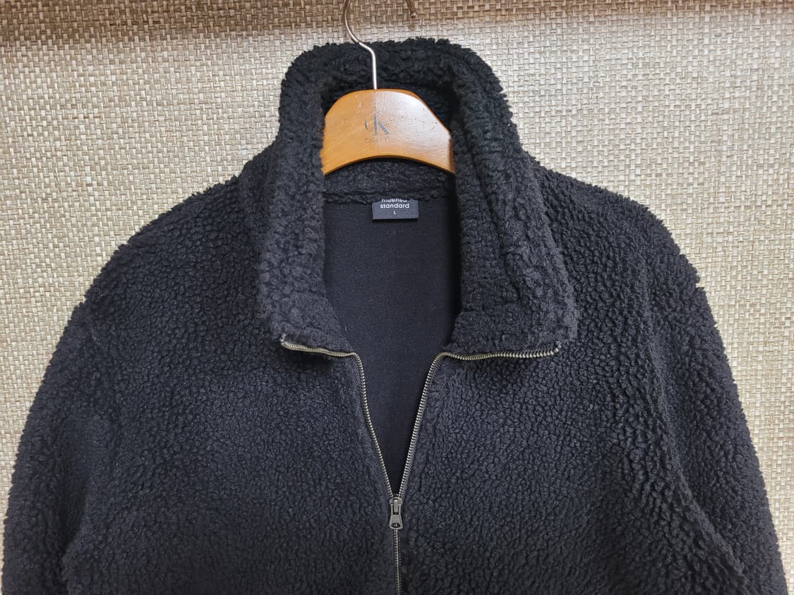 L 100사이즈 무신사스탠다드 플리스 자켓 뽀글이  상품이미지2