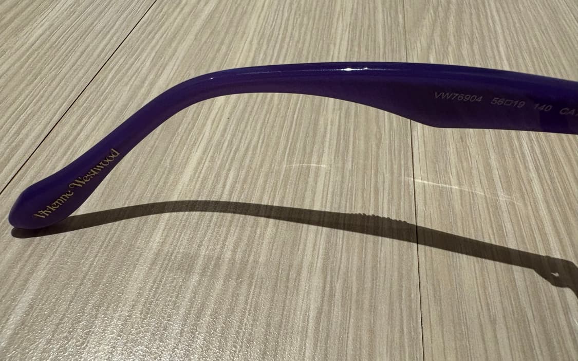 비비안 웨스트우드 퍼플블루 선글라스 안경 상품이미지2