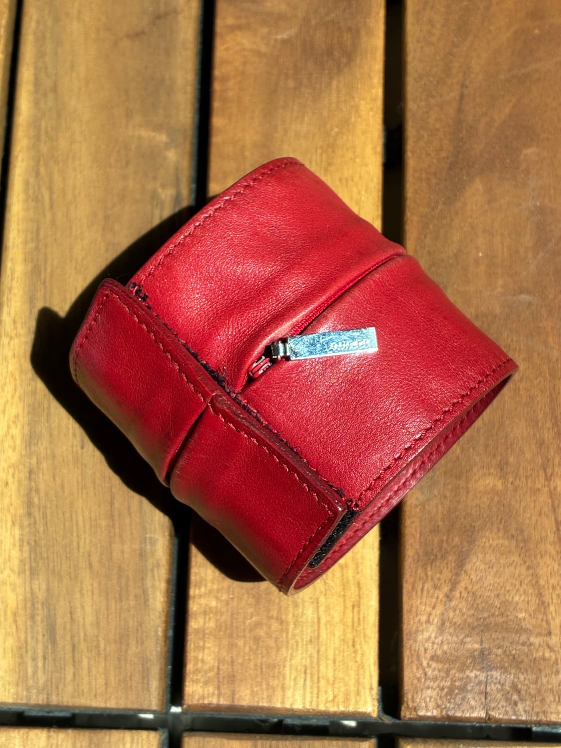 Gucci by Tom ford 레더 벨크로 브레이슬릿 상품이미지3