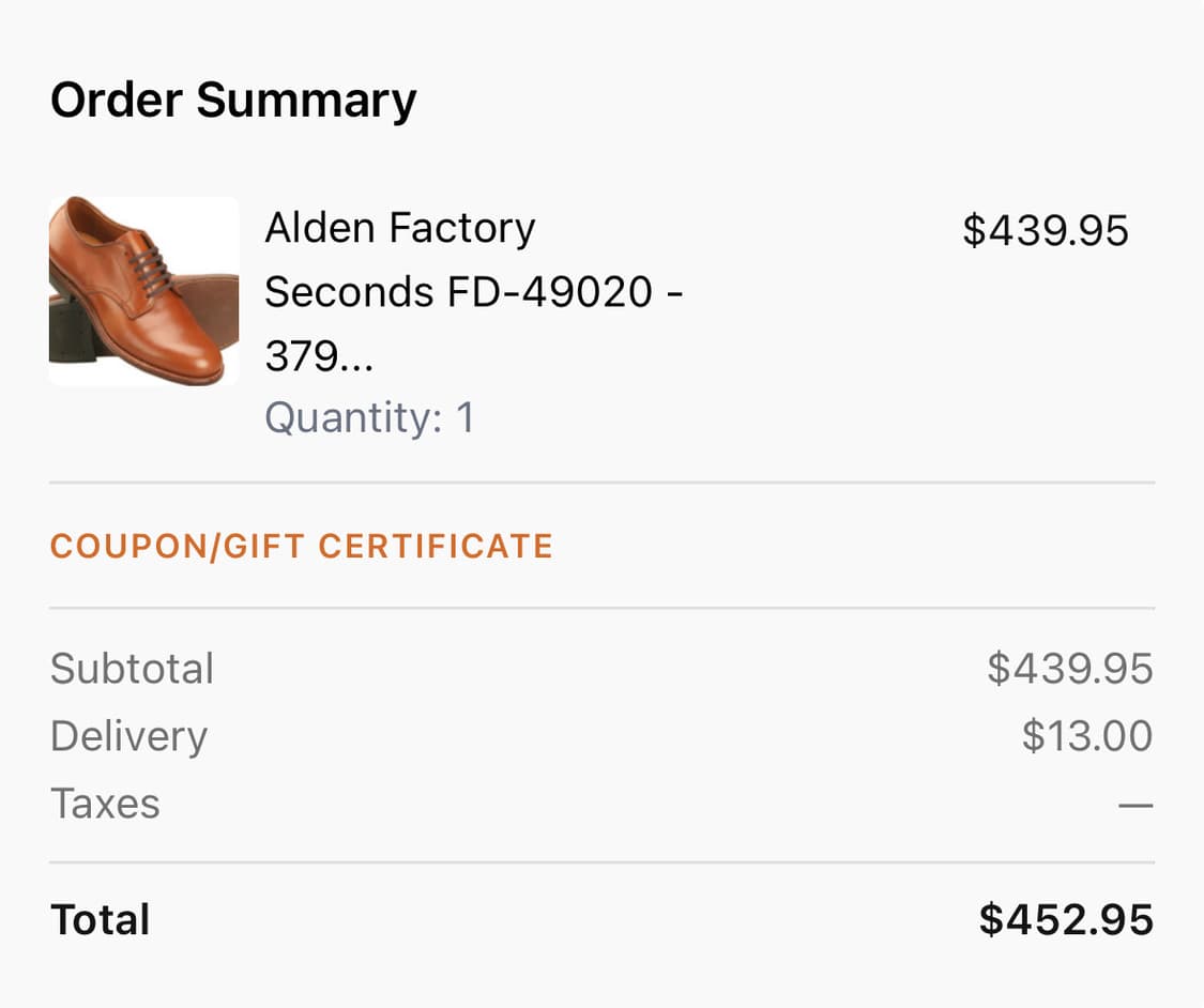 알든 X 유니페어 49020 서비스슈즈 10.5D 신품 상품이미지7