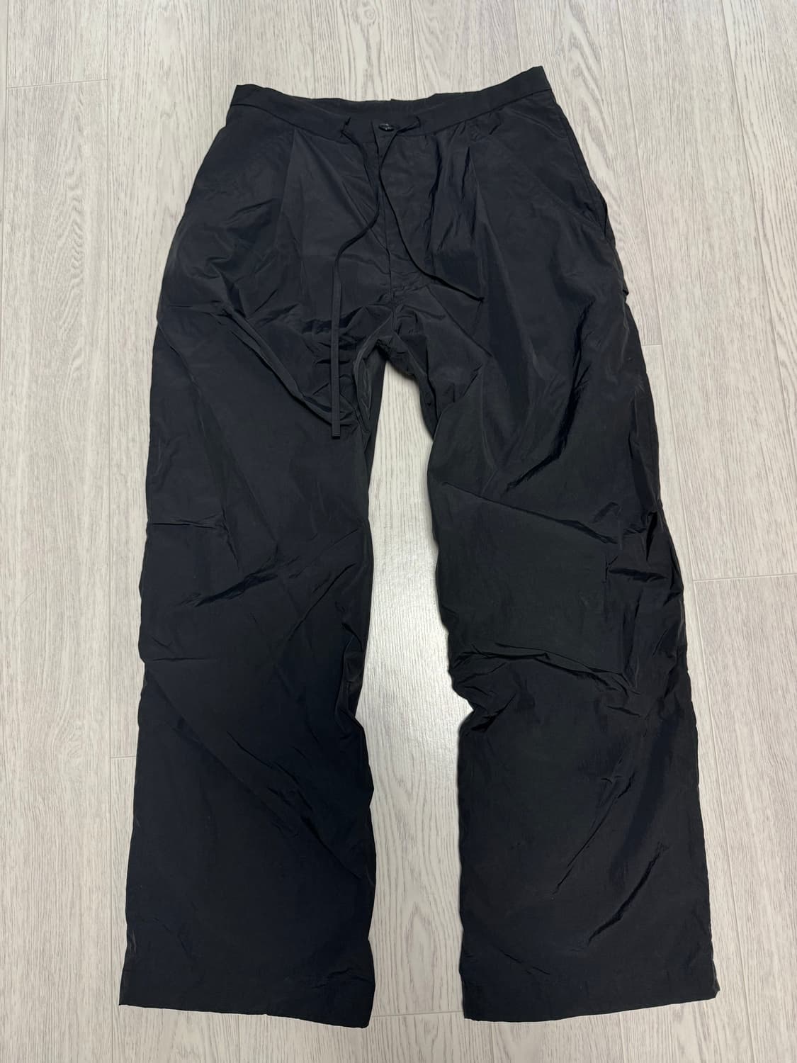 999휴머니티 NYLON EASY PANT BLACK 나일론 이지 팬츠 상품이미지2