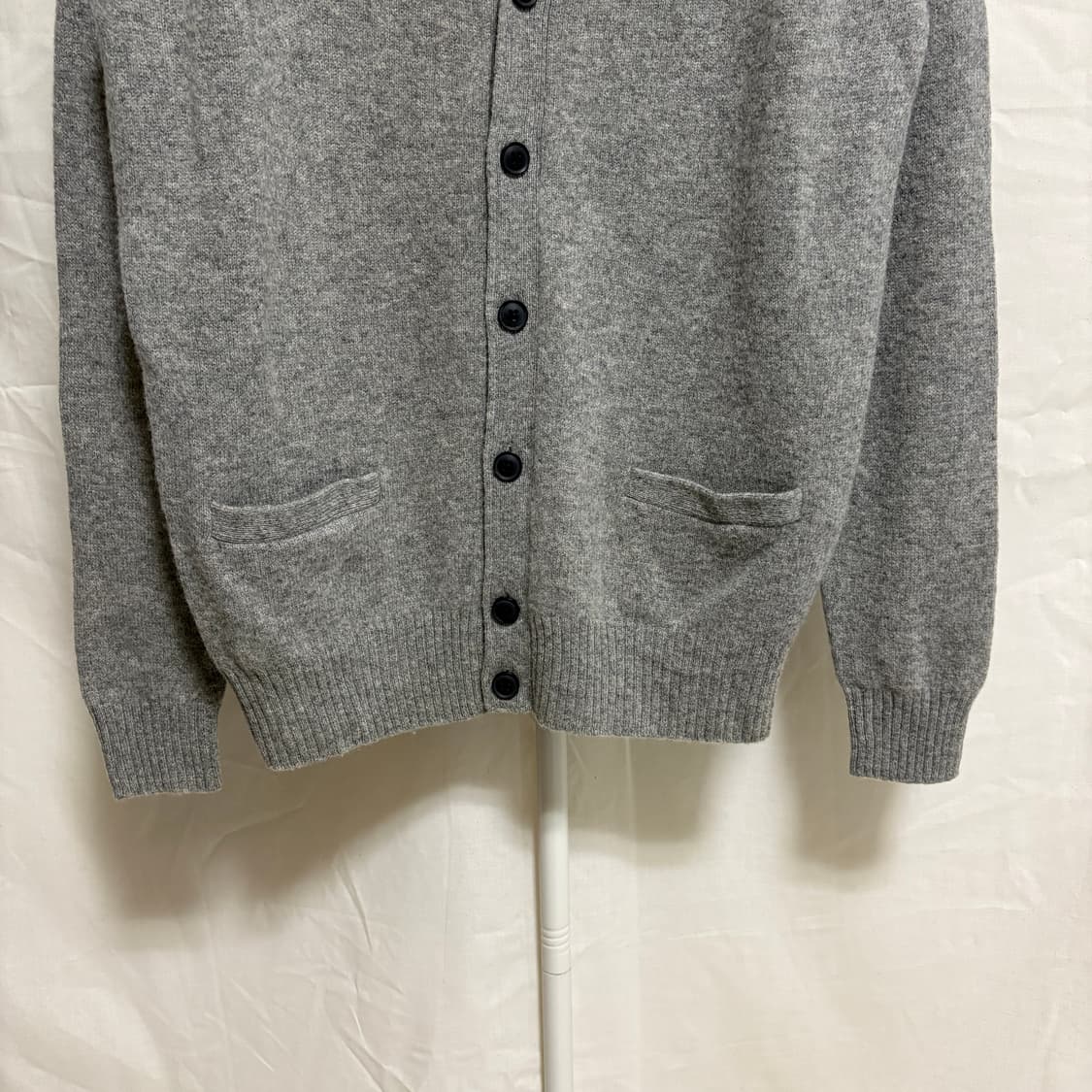 유니클로 램스울 가디건 / 그레이, L 상품이미지3