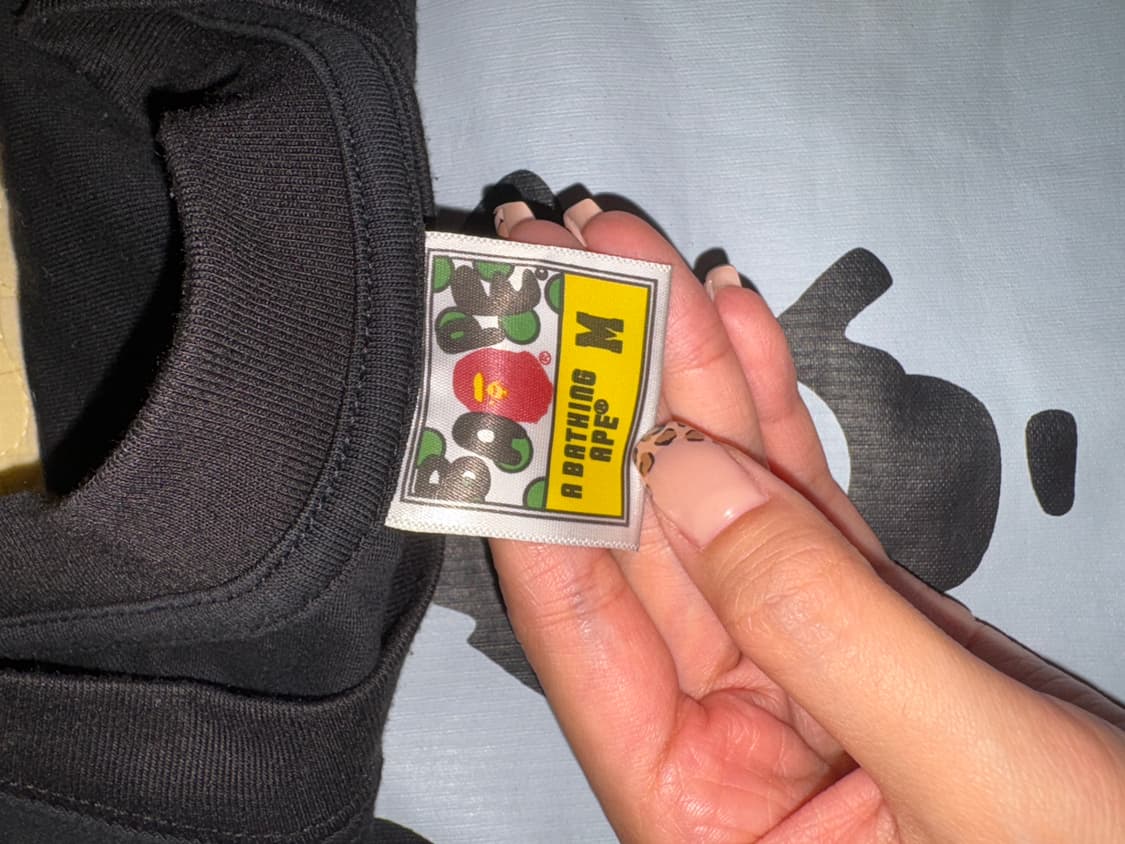 베이프 bape 빅 헤드 반팔 티셔츠 M 상품이미지5