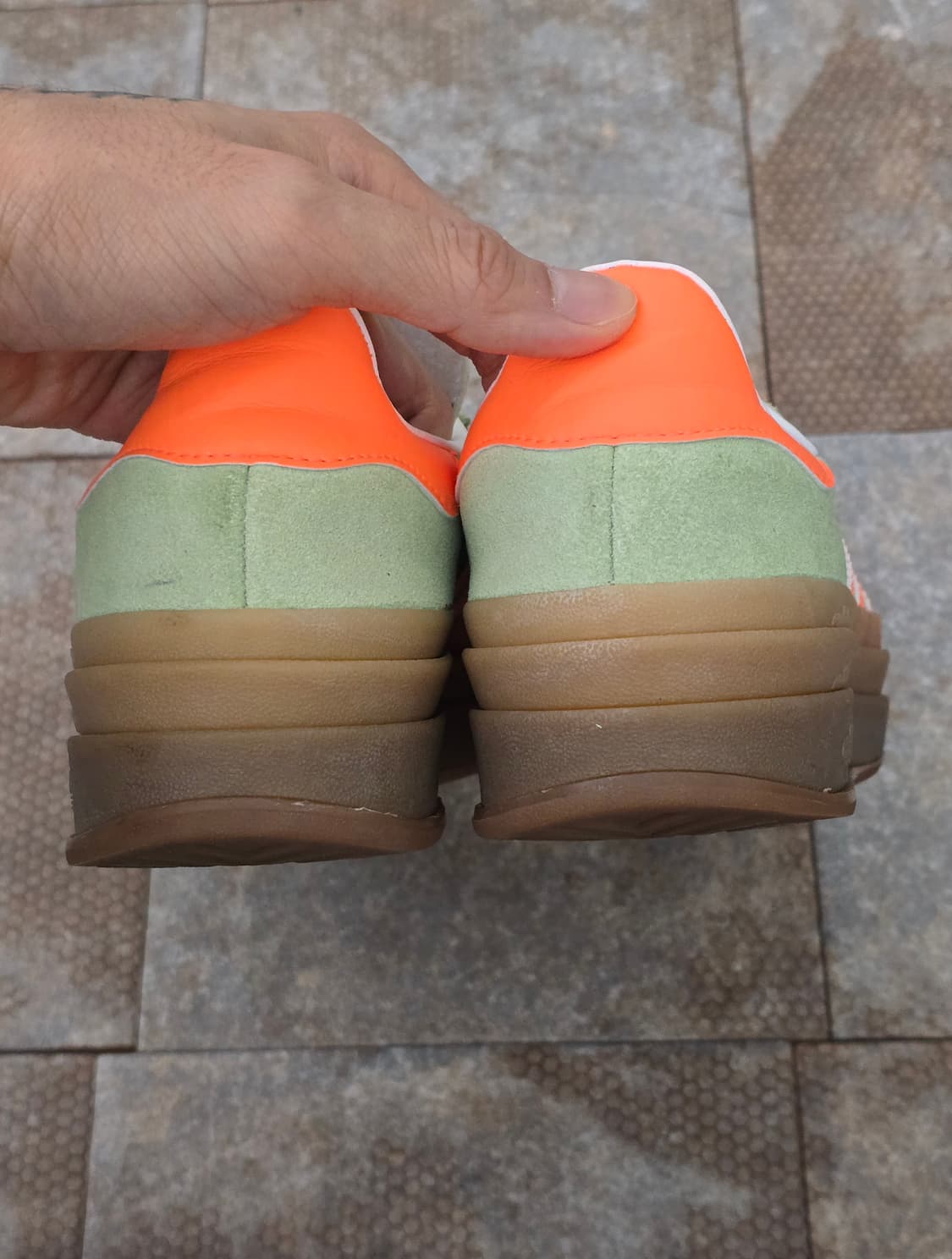 (235)아디다스 가젤 볼드 그린 스파크 상품이미지7