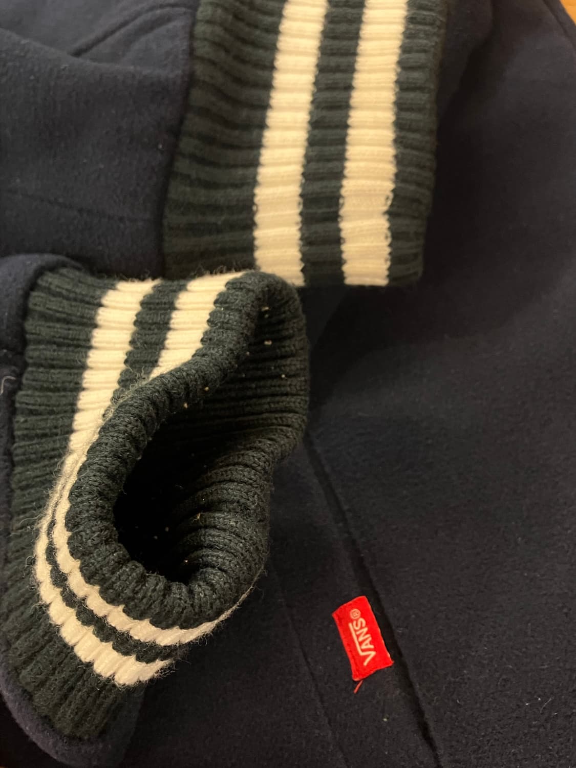 반스 울 코치 자켓 네이비 S #csz2509  상품이미지6