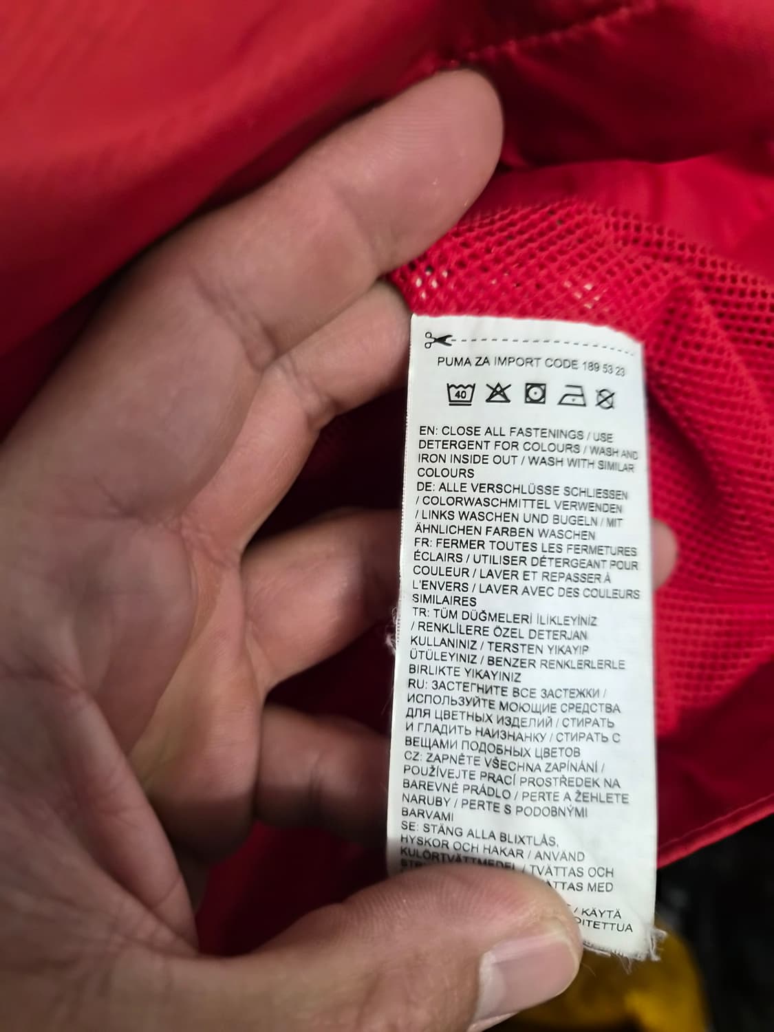 XXL) PUMA 퓨마 아스날 14/15 시즌 트랙자켓 팝니다 상품이미지8