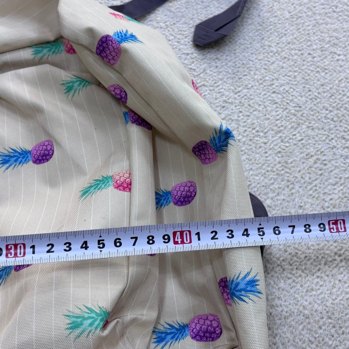 F 잔스포츠 파인애플 패턴 백팩 0420E 상품이미지8