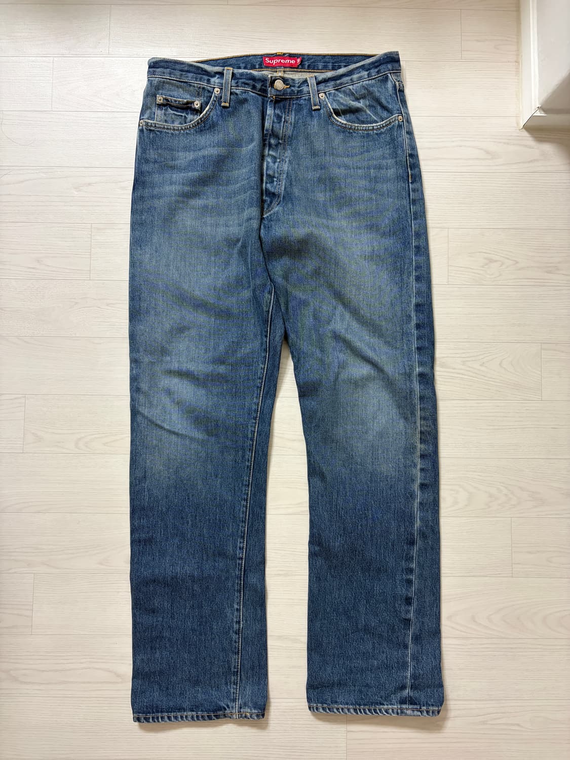 90s-00s 올드 슈프림 데님 팬츠 36 상품이미지7