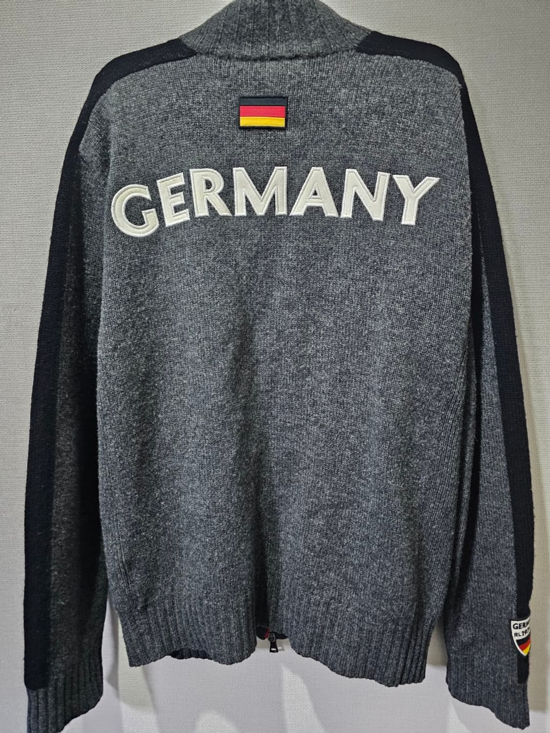 폴로 POLO 그레이 독일 빅포니 그레이 집업 100 / L 상품이미지3