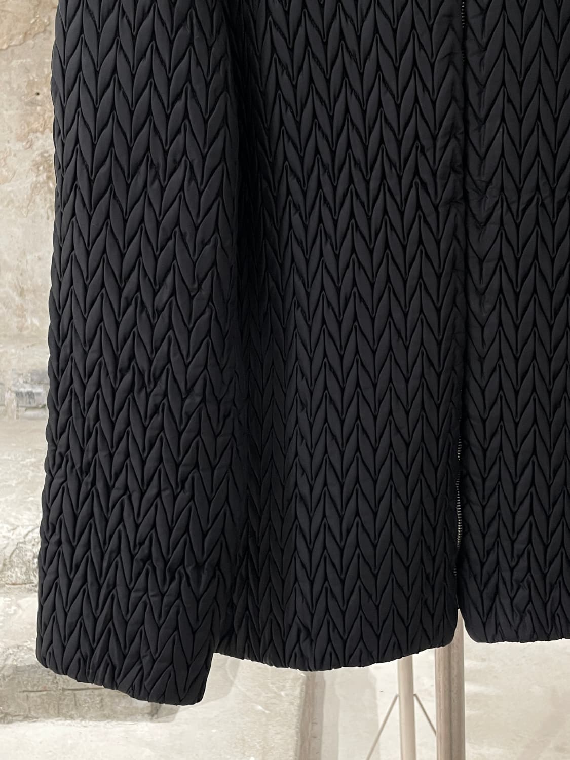 막스마라 블랙 패디 나일론 집업 자켓 상품이미지4