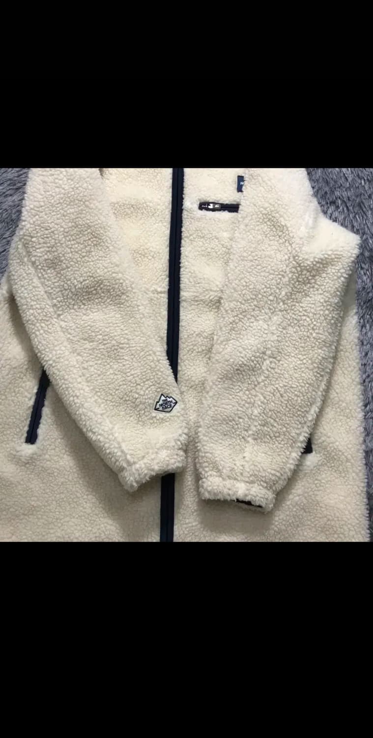 [[여성 S, A급] 노스페이스 테디 시어링 플리스 롱코트 상품이미지5