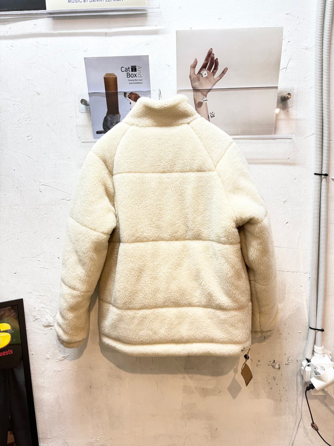 메인부스 플리스 푸퍼 자켓 라이트 베이지 상품이미지2