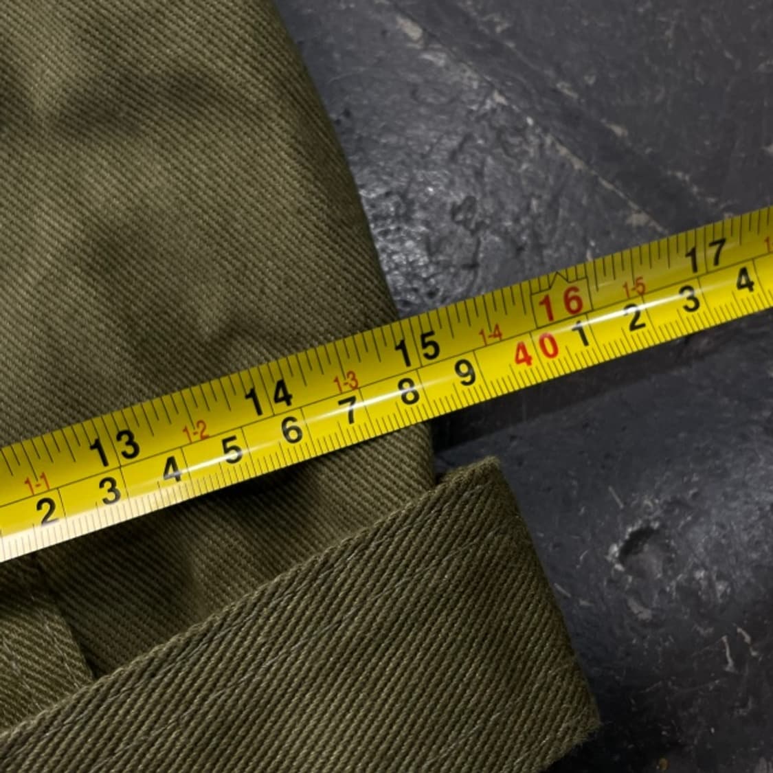 빈티지 더블니 와이드 치노팬츠 상품이미지8