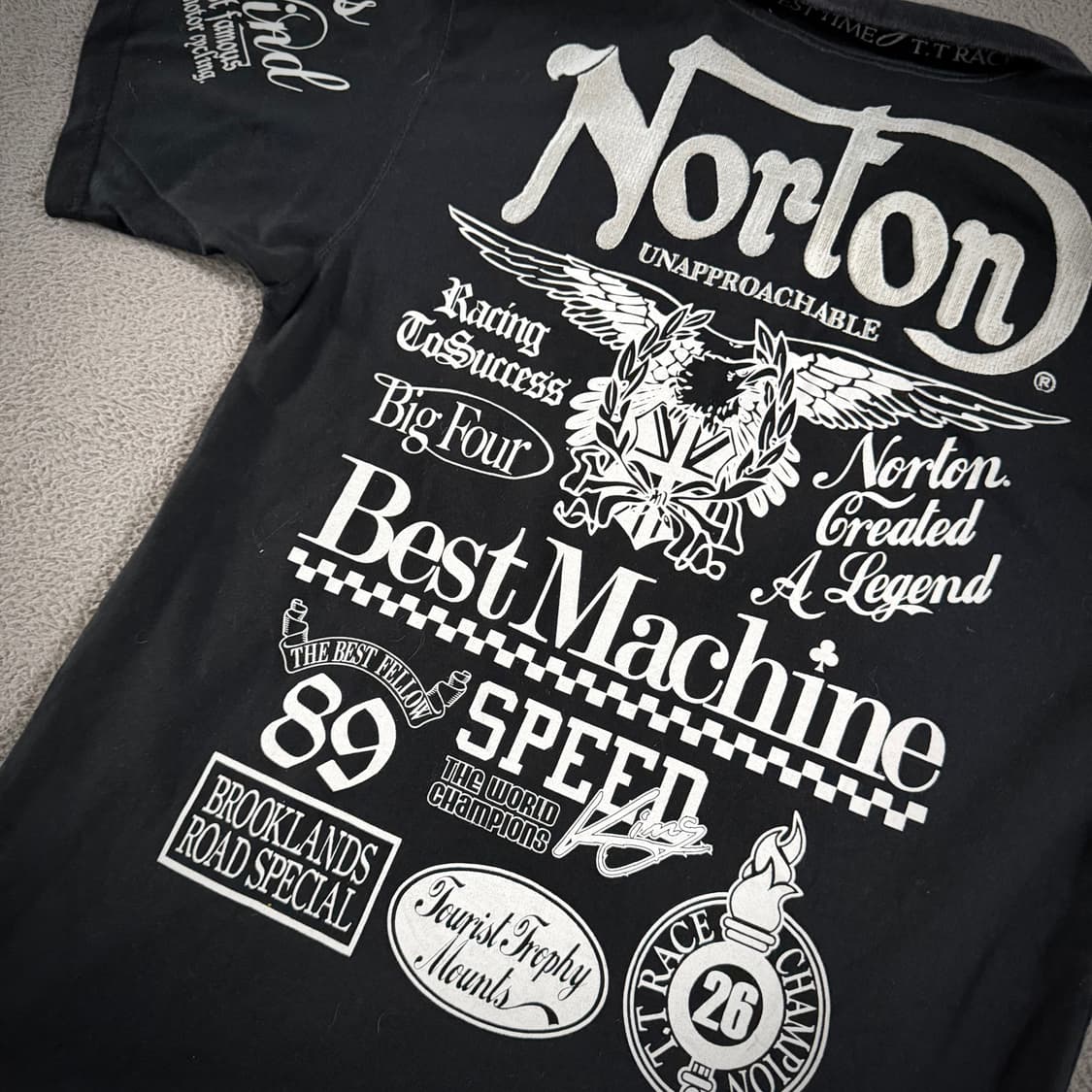Norton y2k t shirt 상품이미지5
