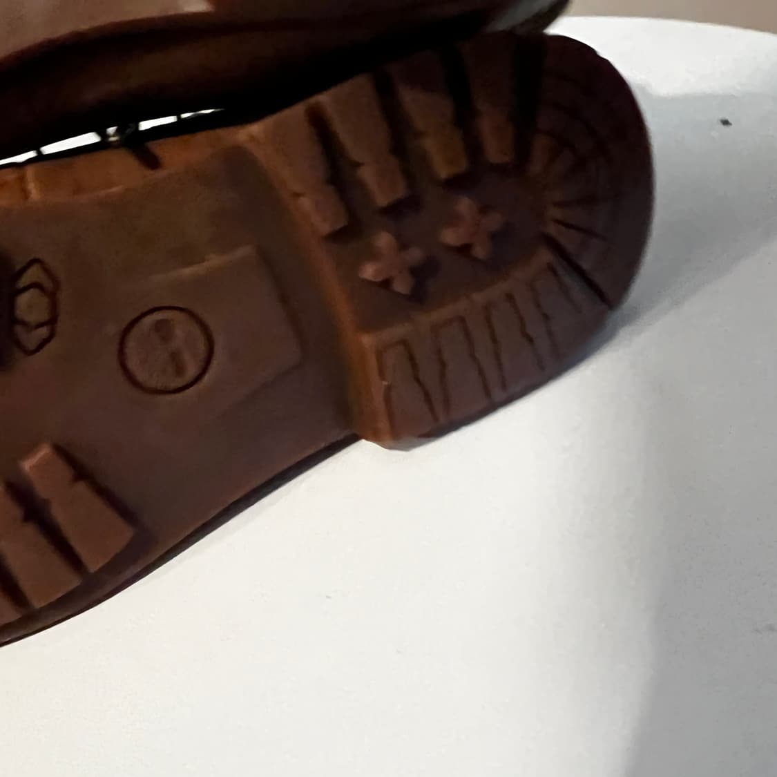 팀버랜드 6인치 브라운 가죽 부츠 상품이미지6